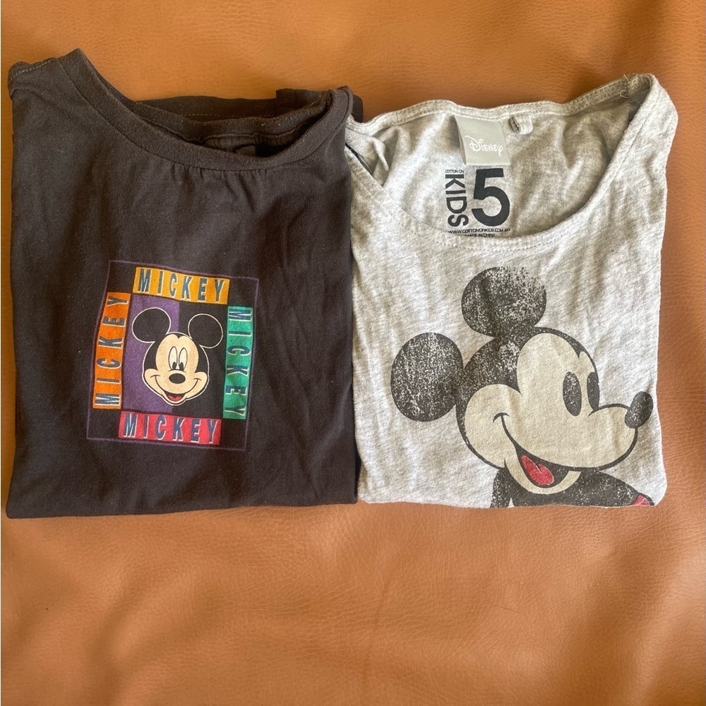 Coton on mickey mouse bundle shirt